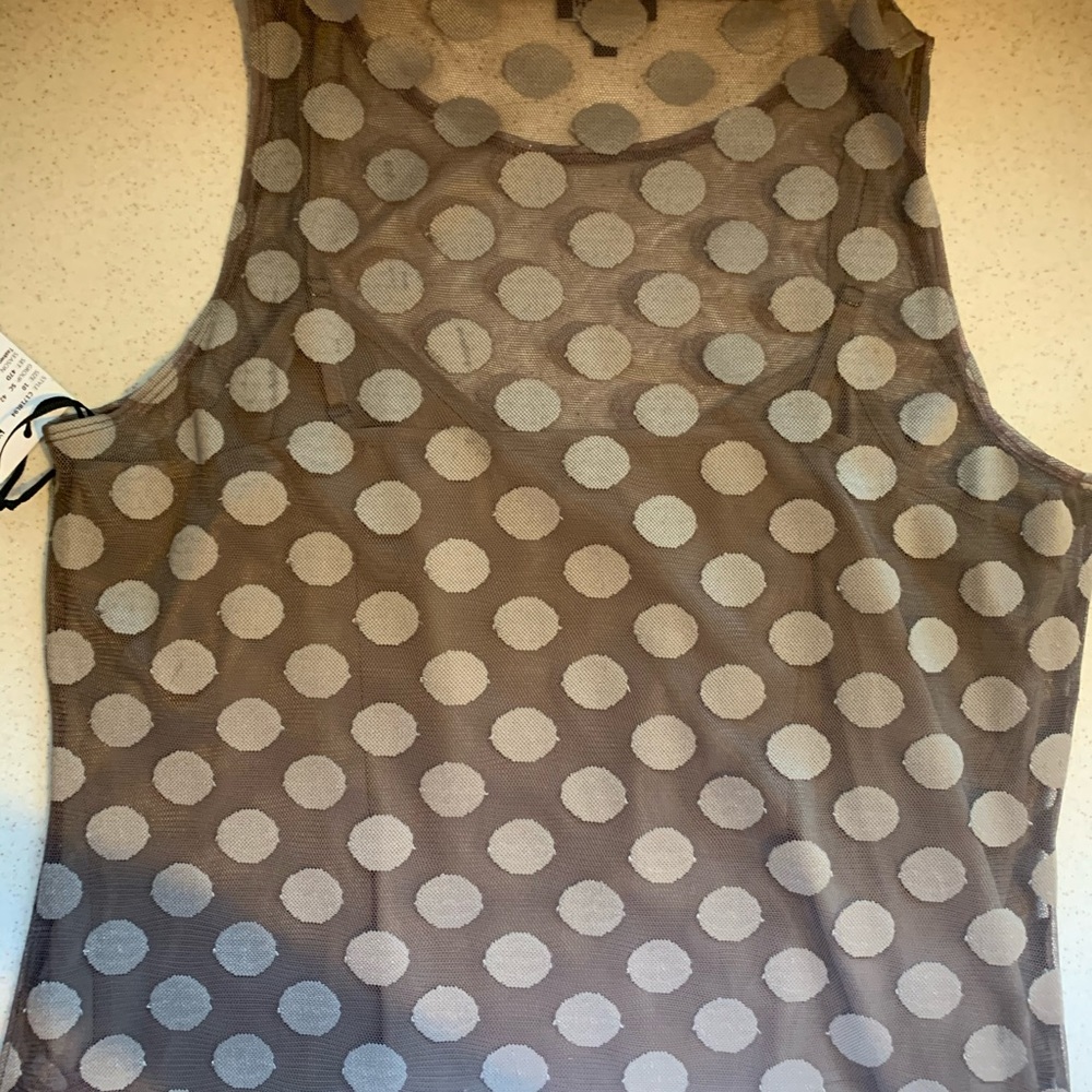 Worth New York. NWT tank in teakwood color.
